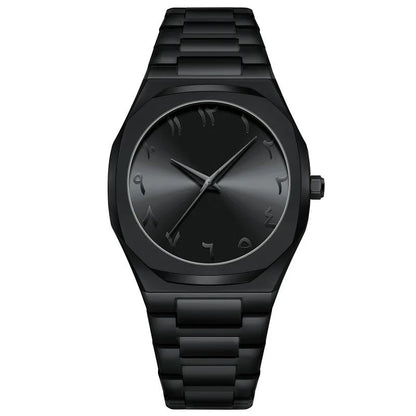 Black Arabic Dial Men's Watch – 40mm